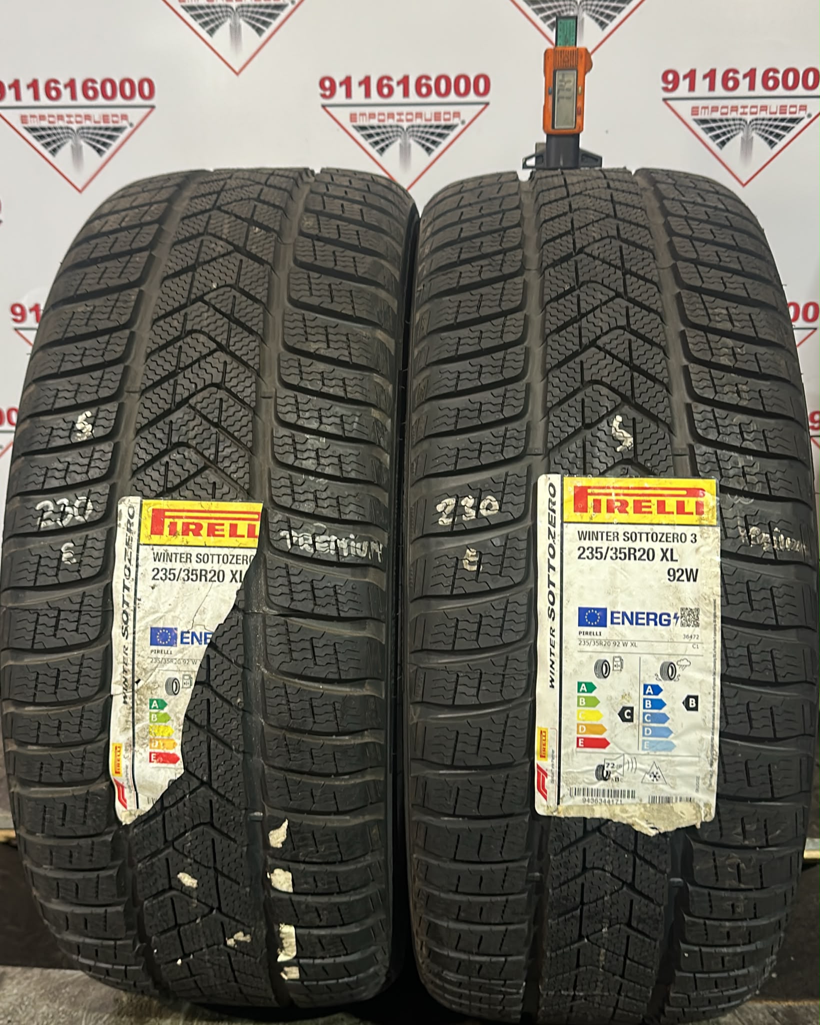 PIRELLI SOTTOZERO 3 USADO  235/35 R20 92 W